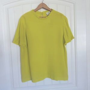 NWT Kate Spade Lime Green Top - excellent condition